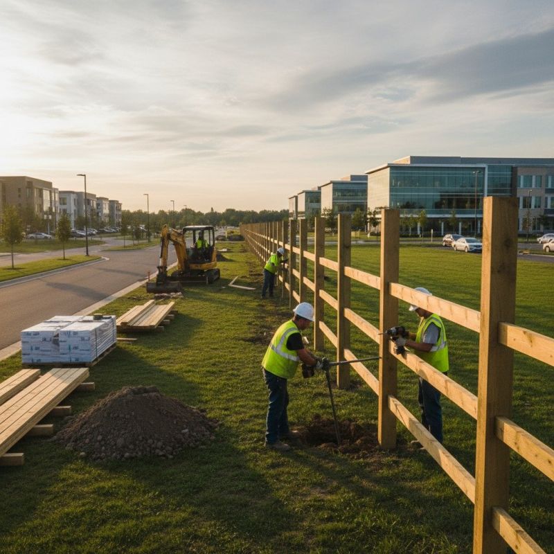 Safety Fence Installation